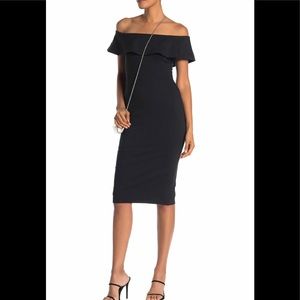 💓LOVE BY DESIGN OFF THE SHOULDER MIDI DRESS💓